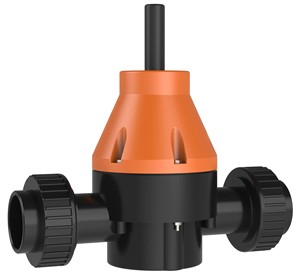 Van giảm áp dhv 712-<span class=keywords><strong>r</strong></span> 0.3-10.0bar PVC/<span class=keywords><strong>PP</strong></span>/pvdf Vật liệu EPDM/fpm Loại ổ cắm cho công nghiệp hóa chất hoặc xử lý nước - Product Image 1