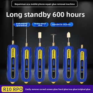 Outil de réparation pour enlever la colle OCA des écrans de téléphone portable, pour la colle dure et la colle sèche, pour enlever le film polarisant, en acier inoxydable IR10 PRO - Product Image 5