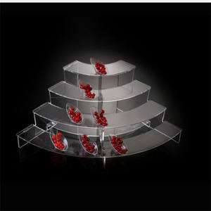 אקריליק פיצה תצוגת מקרה פלסטיק לחם עוגת ארון תצוגת מזון - Product Image 6