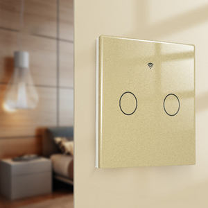 Eléctrico EN EE. UU. AU Estándar Google Alexa Home 4 Gang <span class=keywords><strong>1</strong></span> Way <span class=keywords><strong>Smart</strong></span> WIFI Touch Switch - Product Image 5