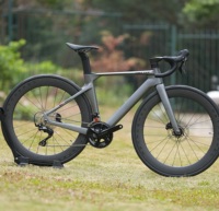 Bicicleta de Carretera con Frenos de Disco R10pro, Completamente de Carbono, R7120-24 velocidades, 105 Carbono, 700C, Bicicleta de Carreras en Venta