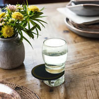 Sous-verre personnalisé 10*0.4cm en silicone/PVC/caoutchouc 3D, moderne, écologique, imperméable, lavable, souple, pour tasses et tables JuOu
