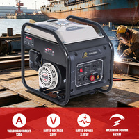 Générateur portable 230A avec soudeuse intégrée, moteur à essence, générateur et machine à souder à double usage