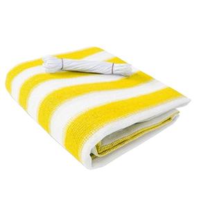 <span class=keywords><strong>Filet</strong></span> de balcon jaune - Écran de confidentialité et de sécurité à haute visibilité pour appartements, travaux de construction et décoration - Product Image 1