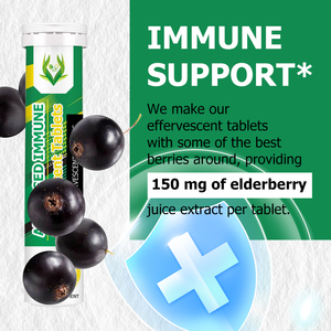 Advanced immune Effervescent Tables Dietary <b>Supplement</b> With Vitamin C and Zinc Aids in Overall Daily Health and Well Being - Product Image 4