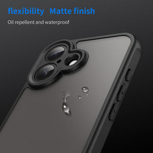 Chống Sốc <span class=keywords><strong>4</strong></span> Góc <span class=keywords><strong>TPU</strong></span> PC Da Cảm Thấy Trường Hợp Điện Thoại Trong Suốt Frosted Bìa <span class=keywords><strong>Shell</strong></span> Đối Với <span class=keywords><strong>Apple</strong></span> <span class=keywords><strong>iPhone</strong></span> 17 - Product Image 6