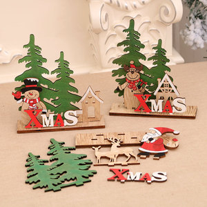 2020 New DIY Christmas Wooden <b>Puzzle</b> - Christmas Gift for Children, Christmas Decoration - Product Image 1