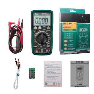 FUZRR FR890C มัลติมิเตอร์แบบดิจิตอล - อเนกประสงค์ ความแม่นยำสูง ช่วงการวัดกึ่งอัตโนมัติ ป้องกันการลัดวงจร ค่าทรูอาร์เอ็มเอส - Product Image 5