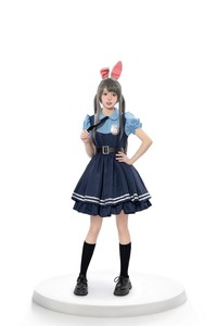 Costume da <span class=keywords><strong>Poliziotta</strong></span> Judy di Zootopia per Adulti Unisex in Modal Outfit Genitore-Figlio Personaggi del Film - Product Image 6