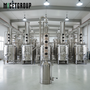 Alambic de distillation d'<span class=keywords><strong>alcool</strong></span> en acier inoxydable de petite capacité 50L, alambic en cuivre pour bière, distillateur de rhum, liqueur à vendre - Product Image 1