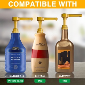 Vente en gros 38/<span class=keywords><strong>400</strong></span> Distributeur de pompe à sauce 15cc pour sirop de sauce Torani et Davinci Bouteilles de 64 <span class=keywords><strong>onces</strong></span> - Product Image 6