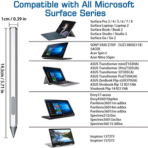 ปากกาสไตลัสสำหรับหน้าจอสัมผัส,วาดภาพไร้สายแบบกำหนดเองสำหรับแอนดรอยด์สำหรับแท็บเล็ต Microsoft และสมาร์ทบอร์ด - Product Image 6