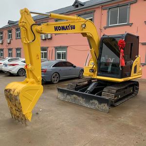 วิศวกรรมมือสองญี่ปุ่นผลิตรถขุด PC70 รถขุดมือสองคุณภาพสูง Komatsu พร้อมอะไหล่แท้รถขุดตีนตะขาบที่ใช้แล้ว - Product Image 2