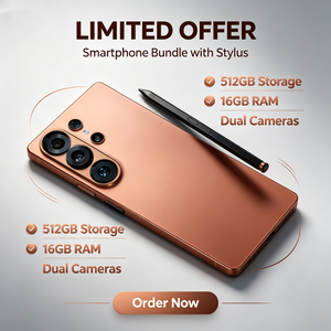 Teléfono Inteligente S26 Ultra 5G Original Desbloqueado, 16GB de RAM, 1TB de Almacenamiento, Teléfonos Móviles Desbloqueados Globalmente, Teléfono con Cámara de Alta Resolución - Product Image 1