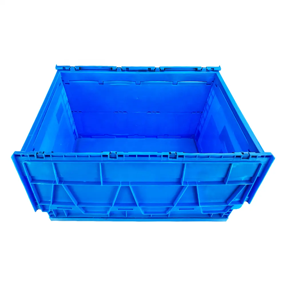 플라스틱 접이식 컨테이너 접을 수있는 접이식 상자 상자 저장 및 이동 회전율 운송 상자
