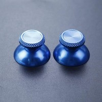 1 paire de capuchons de joystick analogique en métal aluminium pour manette PS5, capuchons de joystick, accessoires pour manette de jeu