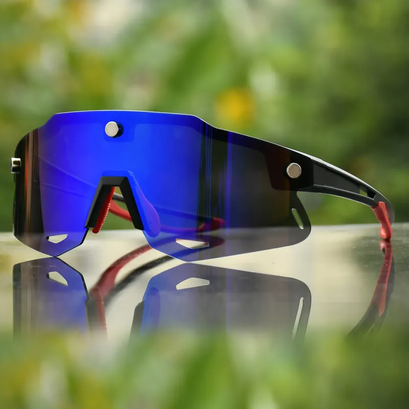 Kacamata Hitam Bersepeda Lari Tr90 Tahan Angin Kacamata Hitam Olahraga Logo Kustom Grosir Kacamata Hitam Bersepeda Luar Ruangan Magnetis