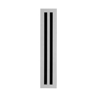 Pièces détachées pour systèmes de climatisation d'usine, diffuseur linéaire détachable en aluminium pour plafond, accessoires de climatisation, grille de ventilation, grille intelligente