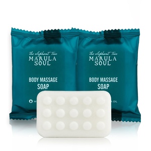 Personalizzato di lusso idratante quadrato 28g naturale Marula olio di frutta per il corpo sapone da massaggio per <span class=keywords><strong>Hotel</strong></span> e resort - Product Image 1