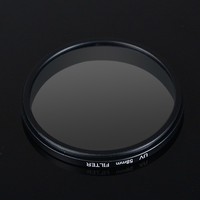 Filtre de protection UV pour studio photo, filtre optique en verre, filtre de protection transparent ultraviolet pour appareil photo reflex numérique 40,3 mm 43 mm 52 mm