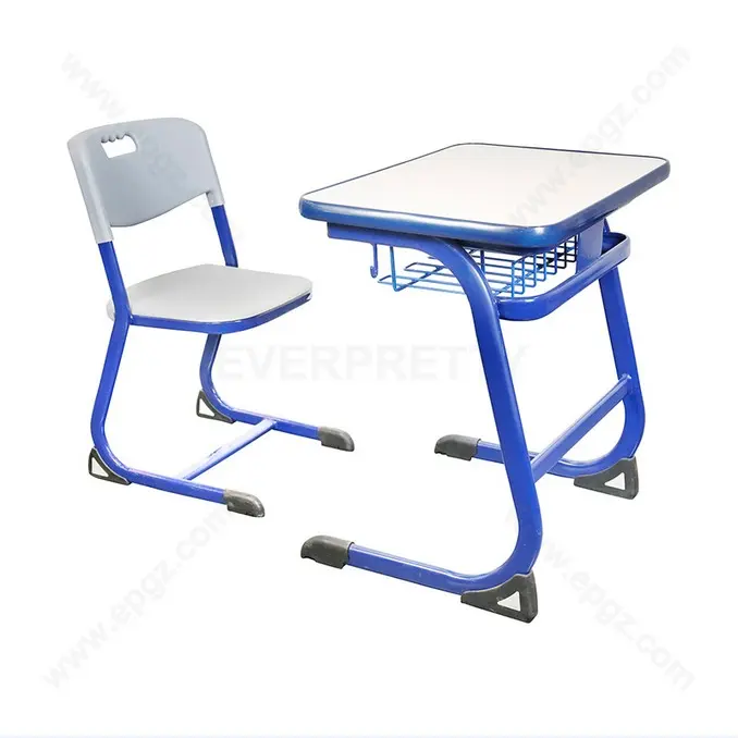 Good Selling Modern Classroom Furniture Student Desk and Chair Sets for Schools from Primary to University