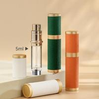 Flacon de parfum miniature de luxe 5 ml 10 ml Rechargeable par le bas Portable Flacon de parfum vide Atomiseur de voyage