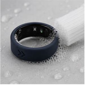 Coque de protection en silicone personnalisée pour Oura Ring 4 Gen 3, motif chevron marine, emblème flèche, adhérence sûre et antidérapante - Product Image 5