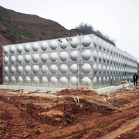 Système de traitement de l'eau modulaire assemblé en acier inoxydable 304 avec osmose inverse, productivité de 100 L/heure, garantie d'un an