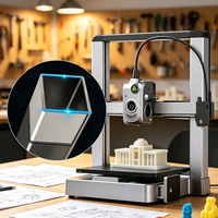 Imprimante 3D FDM de bureau couleur Hi Combo avec impression haute vitesse et nivellement automatique pour bijoux et prototypes