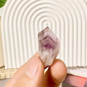 Tự Nhiên Khắc Thạch Anh Tím Răng Đá Tím Bạc Núi Hương Liệu Cá Cho Tank Trang Trí Tình Yêu Pha Lê Hoa Nồi Cho Ho - Product Image 2