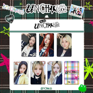 Lot de 6 cartes Lomo Kpop UNCHILD Selifie, photocartes brillantes Ako Evon Haeun Yeeun de l'album de débüt, cartes postales Heekie <span class=keywords><strong>Tina</strong></span> <span class=keywords><strong>Love</strong></span> - Product Image 6