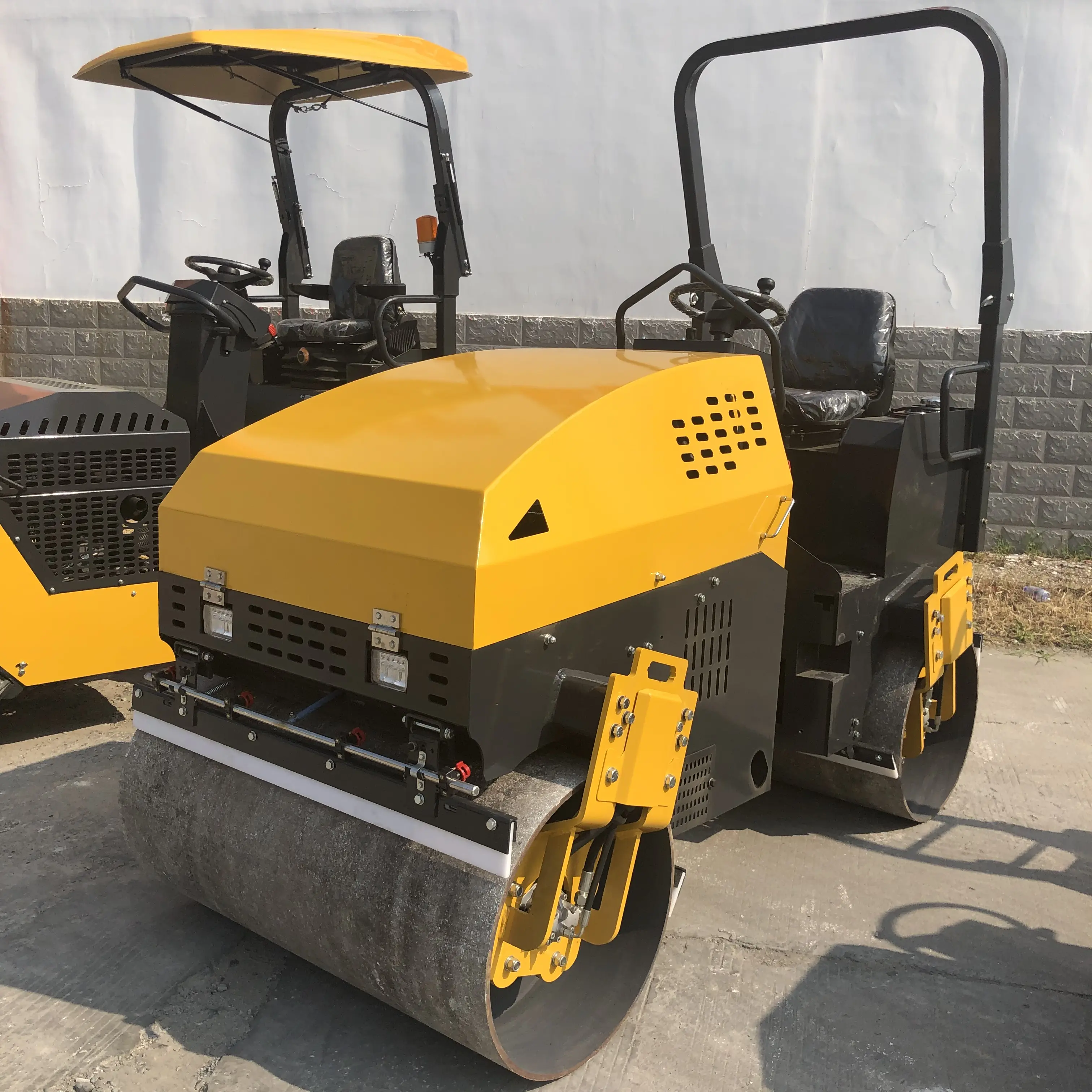 1 Ton 2 Ton 3 Ton 4 Ton 5 Ton 1.5 Ton Diesel ride Hydraulic vibratory Vibrating Tandem Asphalt double drum Compactor Road Roller