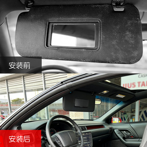 Chevrolet Camaro <b>Sun</b> Visor Cover 1993-2002 True Microfiber Leather Roof Decorative Fitment - Product Image 1