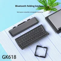 Keyboard Desktop Lipat Aluminium Alloy Berkualitas Tinggi Kustom