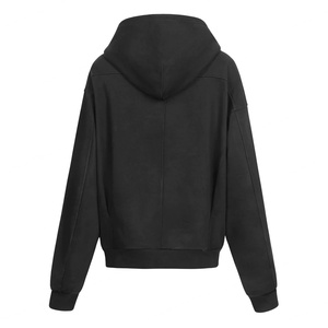 เสื้อฮู้ดสไตล์สปอร์ตคลาสสิก กระเป๋าจิงโจ้ ซิปสองทาง สำหรับผู้ชาย - Product Image 5