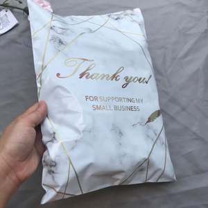 Sobres de Polietileno Azul Claro con Logotipo MOQ100, Bolsa para Bikini, Bolsa de Envío, Tamaño A4 - Product Image 6