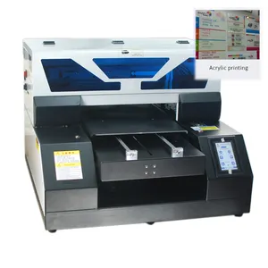 มัลติฟังก์ชั่ดิจิตอลพิมพ์โลโก้พลาสติกพีวีซีเครื่องพิมพ์บัตร A4เครื่องพิมพ์สำหรับคริสตัลโลหะ
