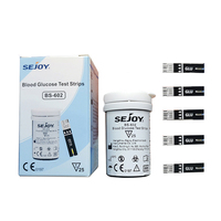 Bandelettes de test de glycémie sans code Sejoy bandelettes de glucomètre