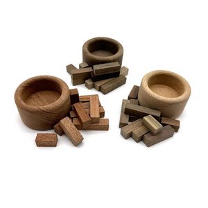 Diffuseurs d'huiles essentielles en bois écologiques personnalisés avec bâtonnets en bois naturel pour la maison et la voiture, logo personnalisé disponible - Product Image 2