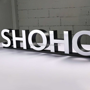 Letras LED Luminosas Personalizables con Color Ajustable, Deslumbrantes/Monocromáticas, Resistentes al Agua, Letras LED con Números, Letreros LED 3D - Product Image 1