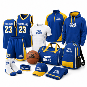 Ensemble promotionnel tendance de basketball : sac, bouteille et vêtements de sport personnalisés pour les campagnes de fans, les clubs et les écoles - Product Image 1