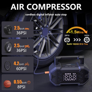 Green Keeper Car Jump Starter Power Bank con bomba <span class=keywords><strong>de</strong></span> aire Arrancador <span class=keywords><strong>de</strong></span> batería portátil <span class=keywords><strong>de</strong></span> alta potencia con luz Led - Product Image 2