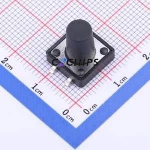 TSF002A13026A Tactile Switch SMD-4P,12x12mm Switch Round Button 2.6N Vertical Mount 12mm - Product Image 1