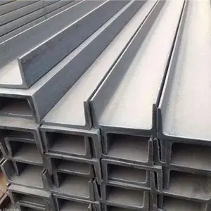 Oluklu demir boyutları grafik kanal profili çelik karbon galvanizli çelik oluklu kanallar