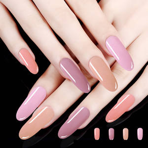 เจลต่อเล็บโพลีอะคริลิคยูวีทำจากคริสตัลเจลแบบไม่เจ็บปวดและรวดเร็ว8สี15มล. - Product Image 2