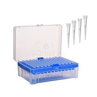 RONGTAI Laboratoire Blanc 96 Puits 10UL Pipette Tip Box Fabricants Chine Stockage Tip Box 96 Puits pour 200ul Tips