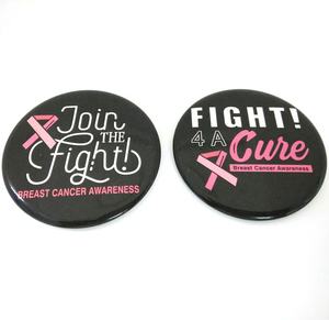 Vente en gros, promotion, octobre, cercle de sensibilisation au cancer du sein, badge broche avec ruban rose et guérison, espoir, amour, foi - Product Image 6