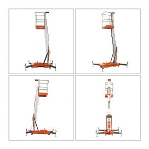 Elevador KCCL 4-18M Altura de elevación con mástil de 100-300kg Plataforma DE TRABAJO aérea de aleación de aluminio utilizada para mantenimiento - Product Image 3