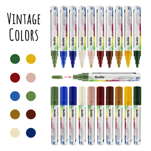 Stylo à <span class=keywords><strong>craie</strong></span> liquide à pointe moyen de 6mm pour décoration murale de fenêtre, <span class=keywords><strong>dessin</strong></span> de noël - Product Image 4