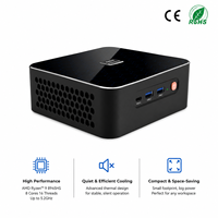 Mini PC Zkmagic con Linux Personalizado, Compatible con AMD R9 8945HS, Puerto Tipo-C Thunderbolt 3, HD+DP, Windows 11 Pro, Computadora para Juegos
